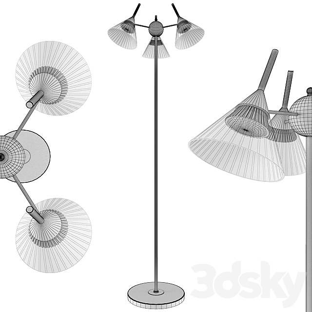 Floor lamp ST Luce _ CONO _ SL930.105.03 3d