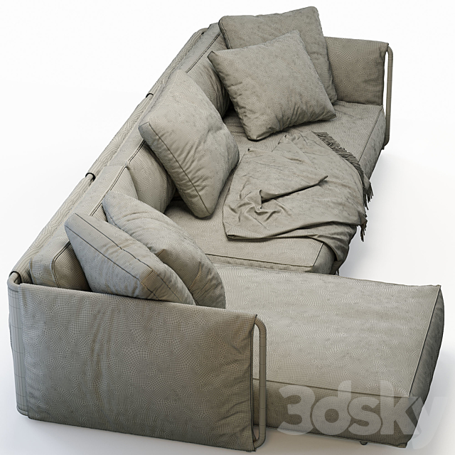 EDMOND MODULAR BY FLEXFORM 3dskyfree
