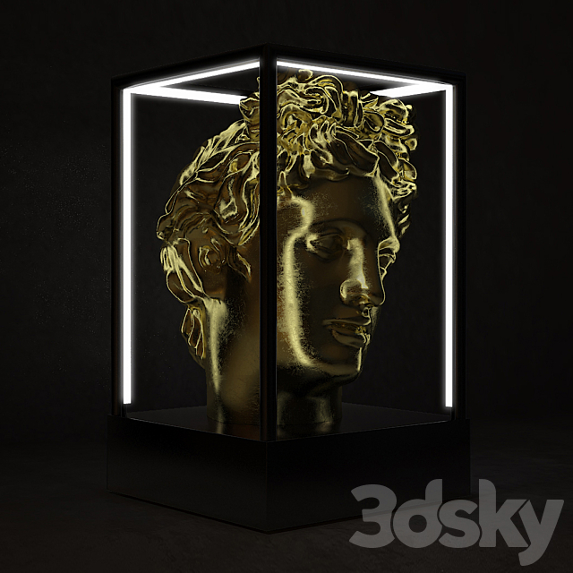 Table lamp Apollo 3d