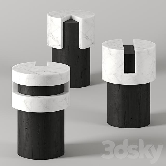 Kask tables by Stephane Parmentier 3DSMax File - thumbnail 1