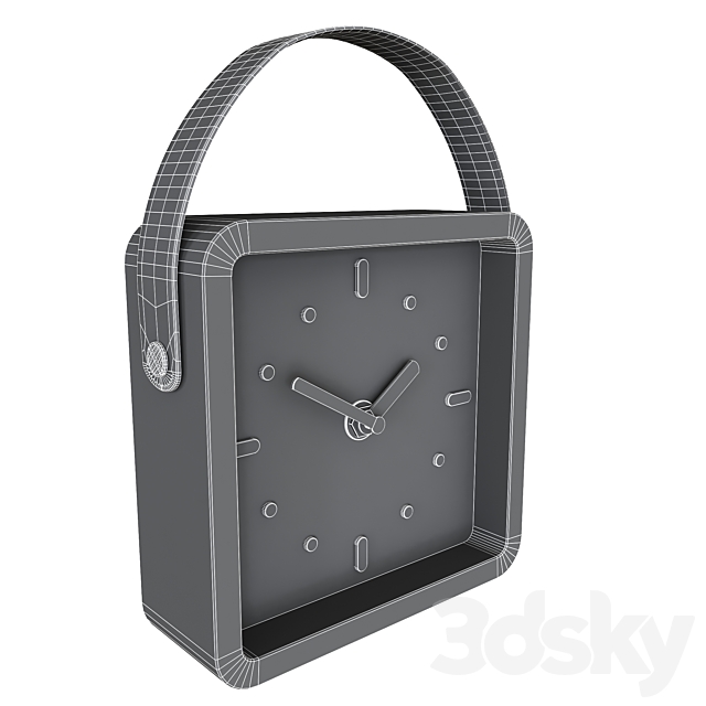 Table clock Mercy  made by La Forma 3DSMax File - thumbnail 2