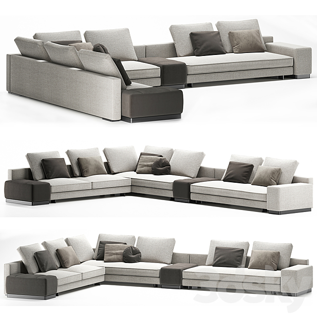 Minotti daniels 2 3d