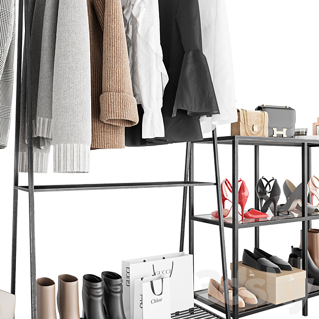 Set of clothes 3d