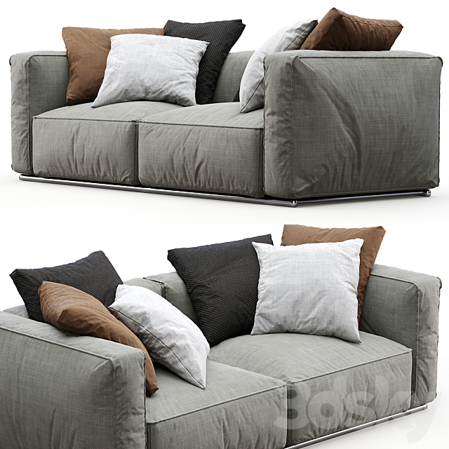 Poliform Sofa Shangai 3d
