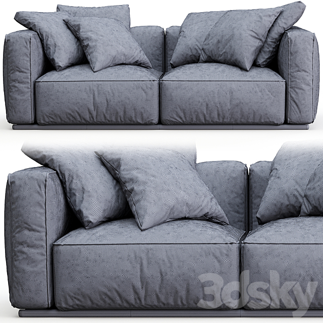 Poliform Sofa Shangai 3dsky