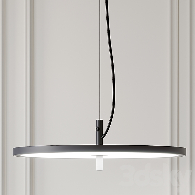 Blancowhite Pendant By Santa & Cole 3d