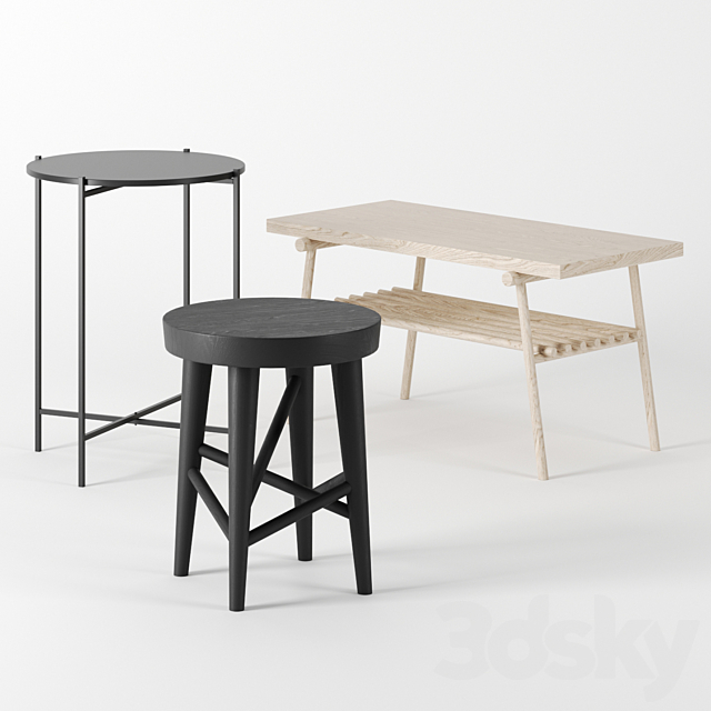 Tables by H&M 3DSMax File - thumbnail 1