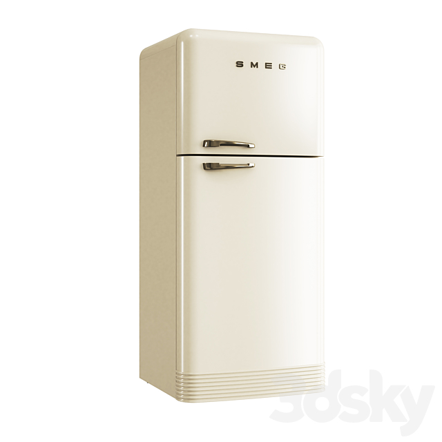 SMEG FAB Refrigerator 3DSMax File - thumbnail 3