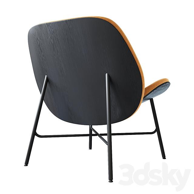 Pode Nihan Armchair and Pouf 3dsky