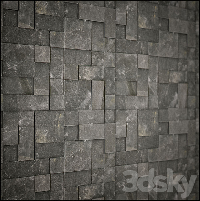 panel stone 3DSMax File - thumbnail 4