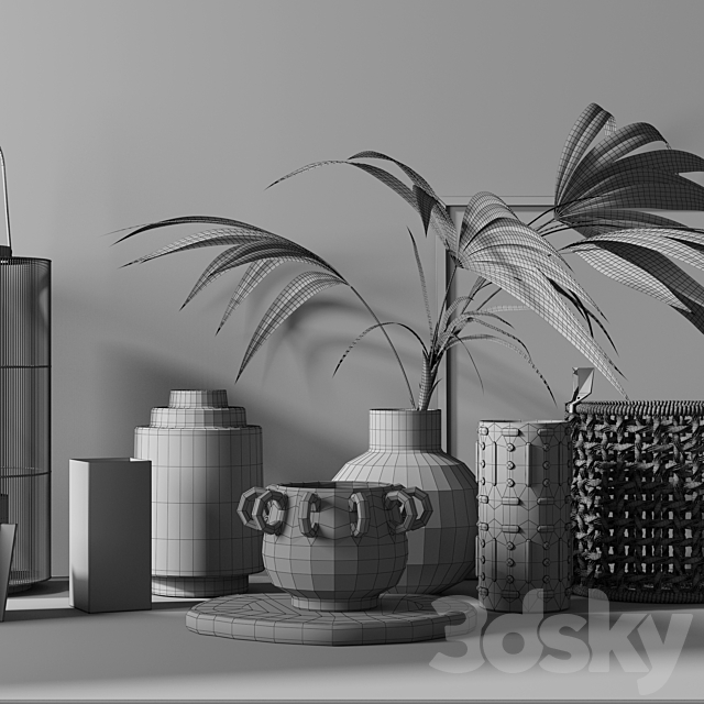decorative set 07 3dskyfree