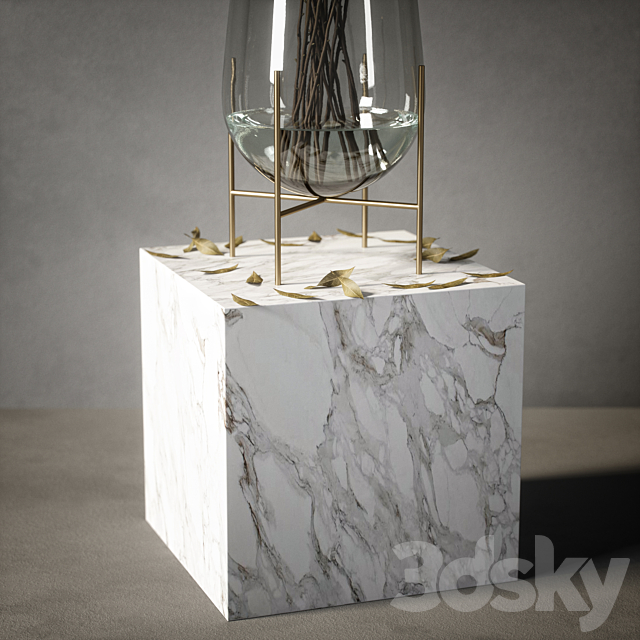 echasse vase 02 3dsky