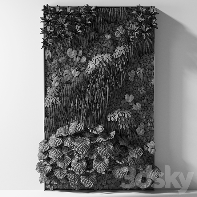 vertical garden 06 3dskyfree