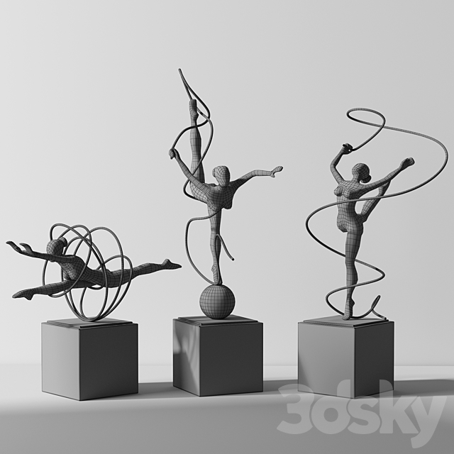 deco sculpture 3DSMax File - thumbnail 5