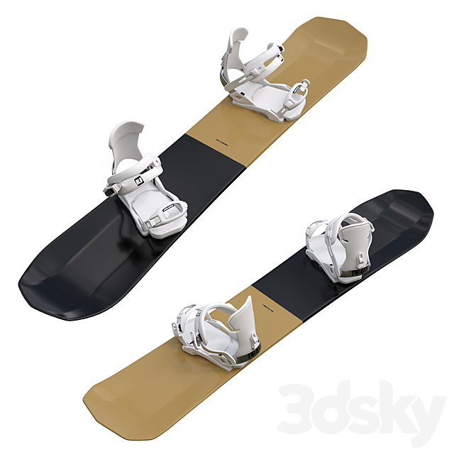 Snowboards Bataleon 3d