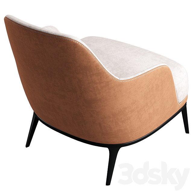 Poly F Armchair 3dsky
