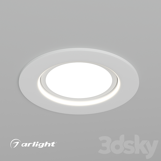 LED Downlight LTD-80WH 9W 3DSMax File - thumbnail 1