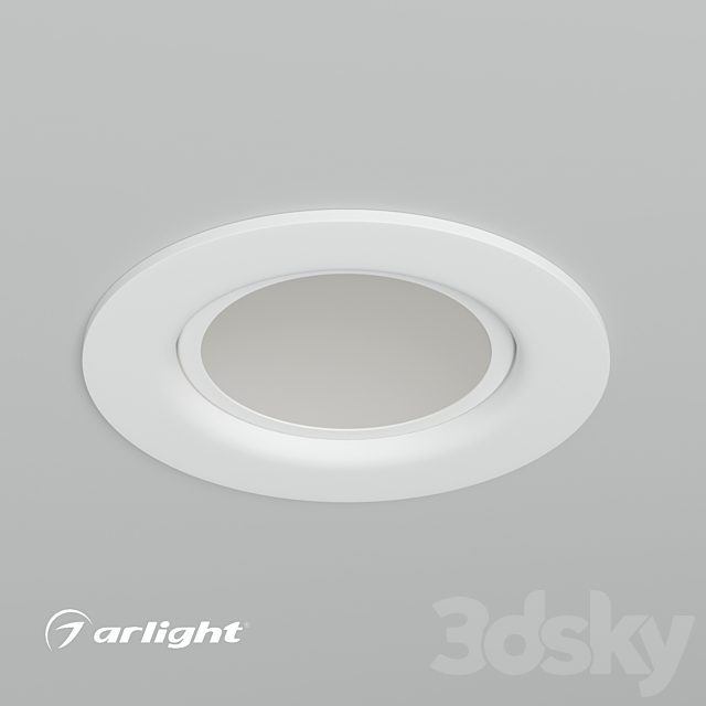 LED Downlight LTD-80WH 9W 3DSMax File - thumbnail 2