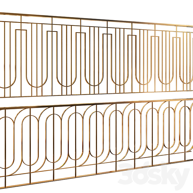 Fence set 03 3d