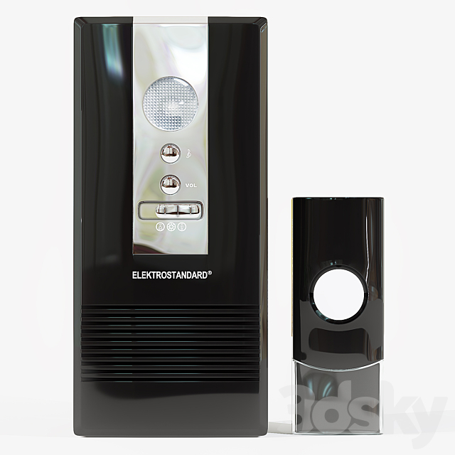 Wireless doorbell for doorbell 3d