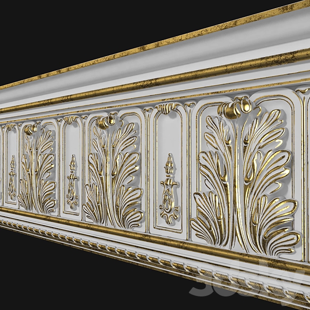 Three Cornices Torus Style (2) 3dskyfree