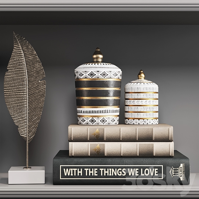 Decorative Set FR04 3dsky