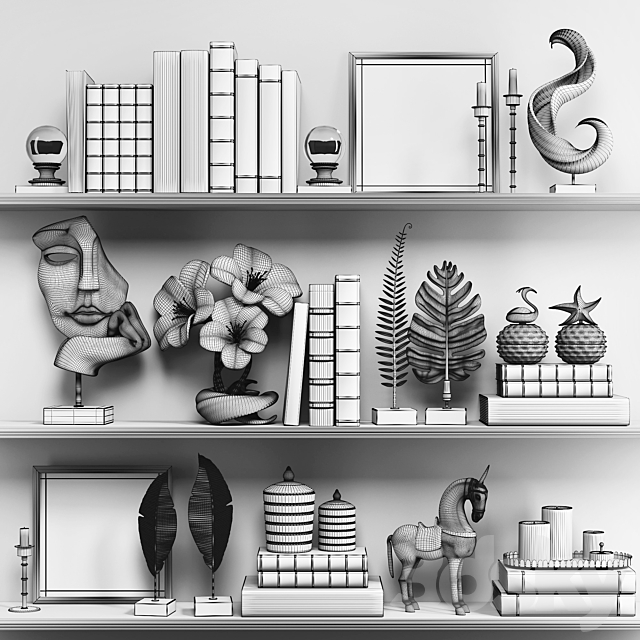 Decorative Set FR04 3dskyfree