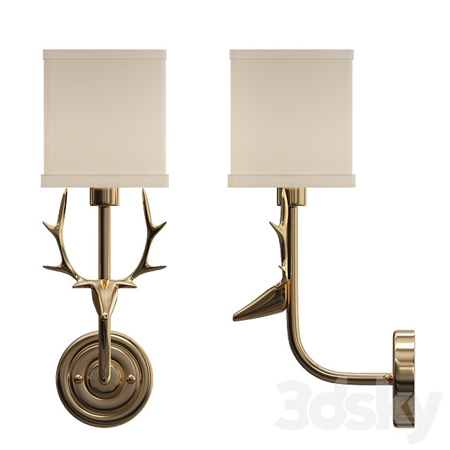 antlers 3d