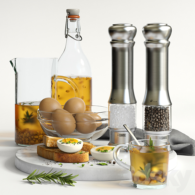 decorative set_08 3d