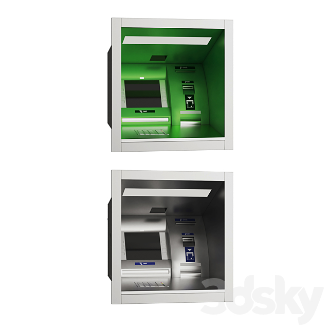 ATM machine 3dskyfree