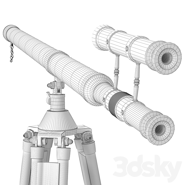Telescope 3DSMax File - thumbnail 3