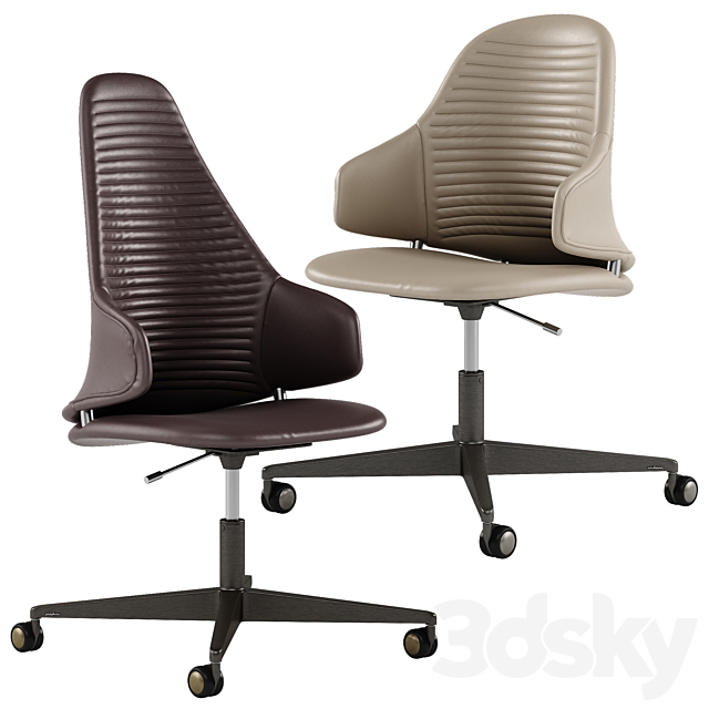Reflex vela office chair 3DSMax File - thumbnail 1