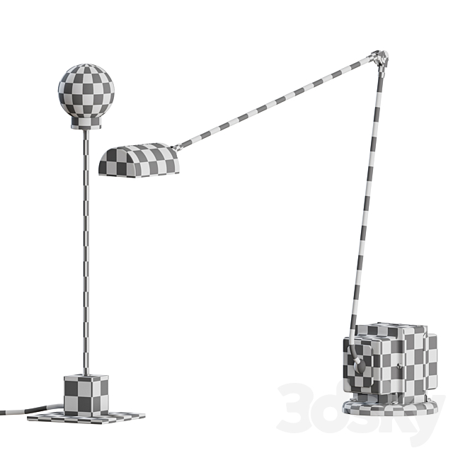 Table lamps 3dsky