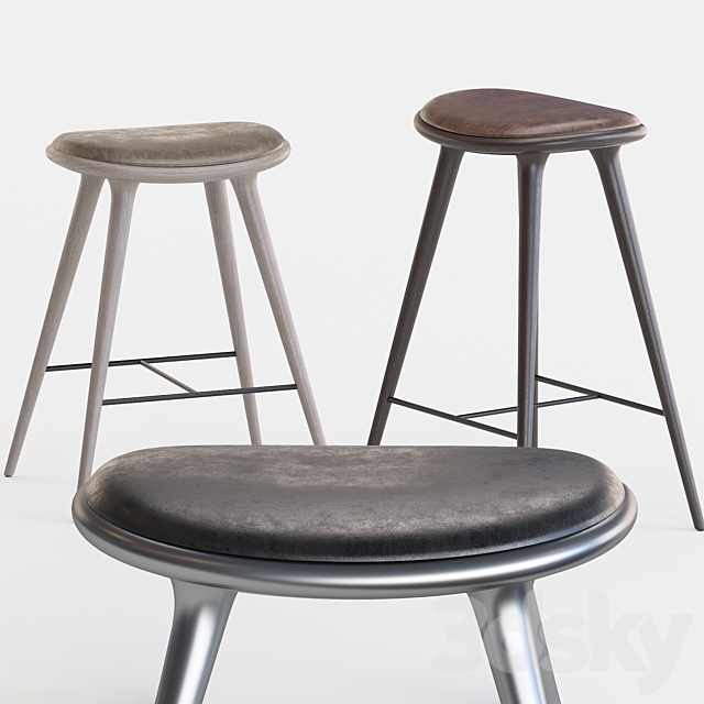Mater stools by space copenhagen 3DSMax File - thumbnail 3