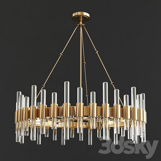 Four Exclusive Chandelier Collection_37 3DSMax File - thumbnail 2