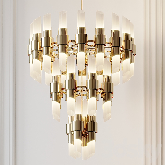 Tychho Chandelier by LUXUU 3DSMax File - thumbnail 1