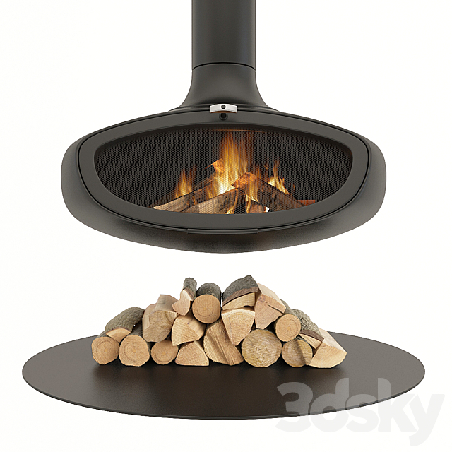 Fireplace firebob 3dskyfree