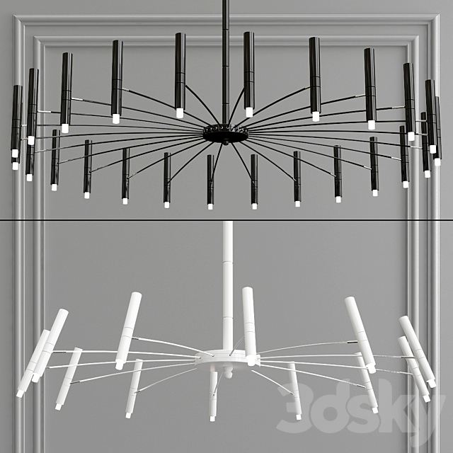 DAY and LOKA chandelier collection 3DSMax File - thumbnail 4