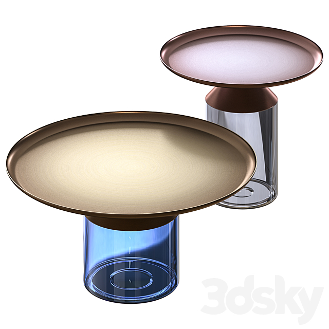 VeniceM Equilibre Coffee Tables 3DSMax File - thumbnail 1