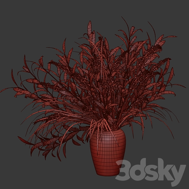 Bouquet in a vase 3DSMax File - thumbnail 5