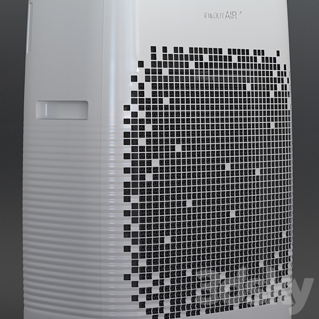 CUCKOO IN & OUT Air Cleaner 3dsky