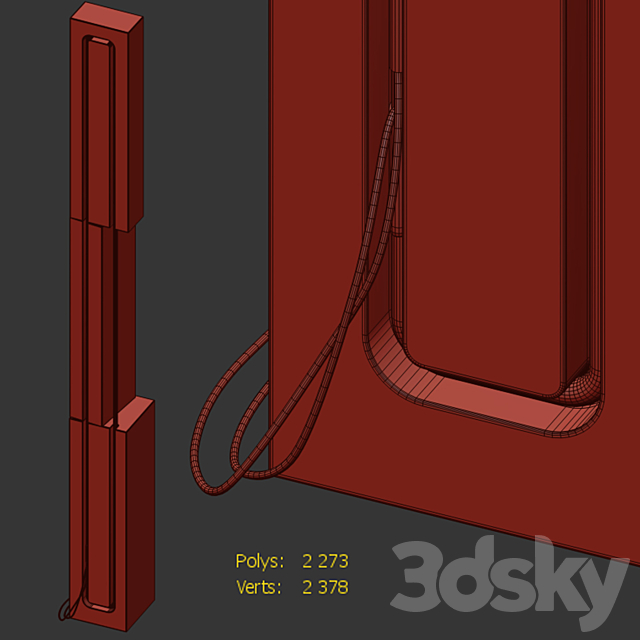 Floor lamp Totem h1900 3dskyfree
