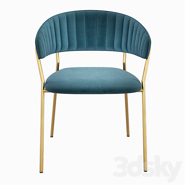 Modrest Brandy Modern Tania chair 3DSMax File - thumbnail 3