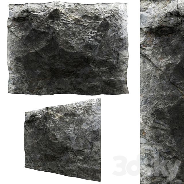 Stone wall 3DSMax File - thumbnail 1