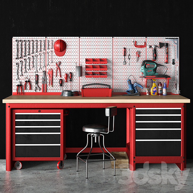 garage tools set 7 Free Download