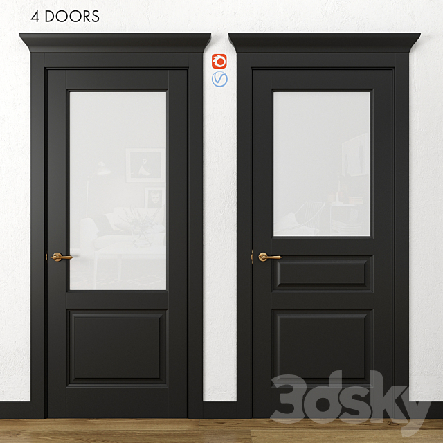 Doors Volhovets Galant part 1 3d