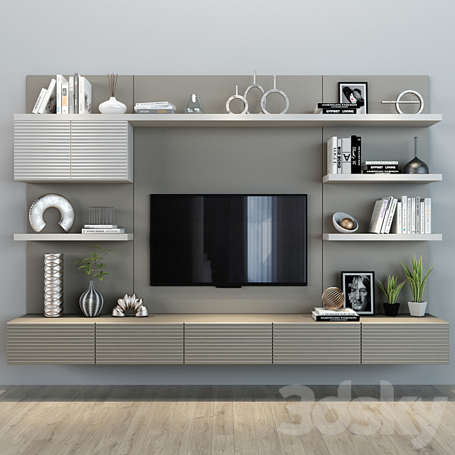 TV shelf 0110 Free Download