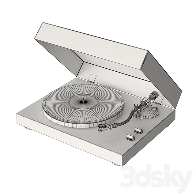 Music gramophone 3DSMax File - thumbnail 5