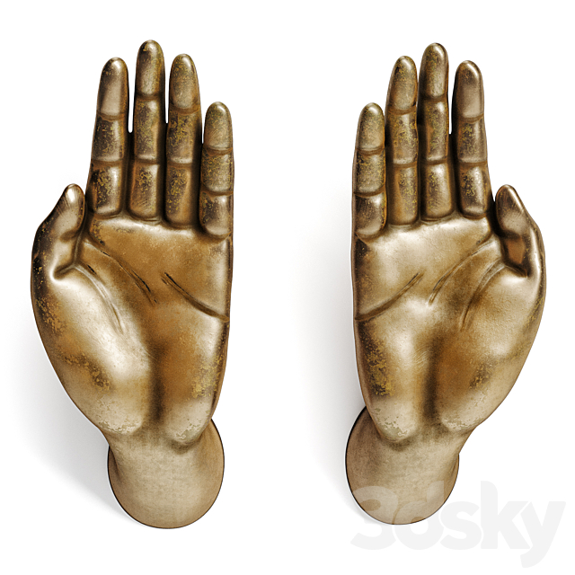 Hands handles 3d
