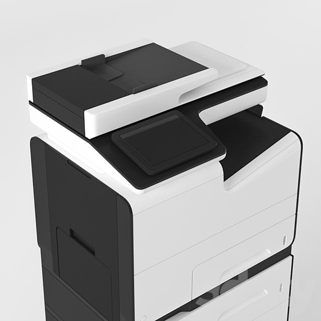 HP PageWide Enterprise Office Printer 3dsky